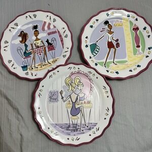 Mary Kay The Girlfriends Collection Lunch Plates - 8.5" Dessert